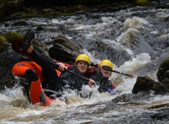  Kayak sul fiume Findhorn 